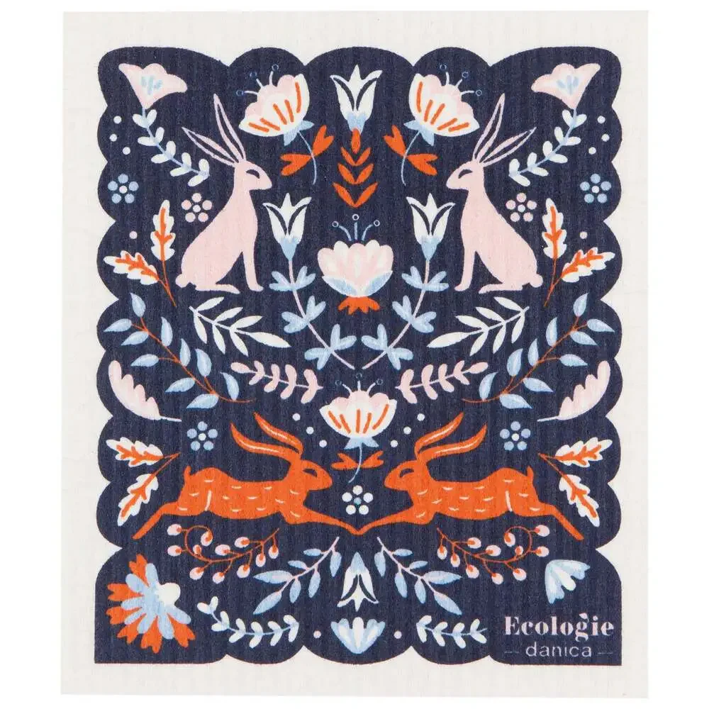 Rabbit Tale Swedish Dishcloth - Picture 2 of 3